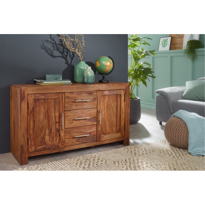 RAMANA tömör rózsafa komód - 118 cm