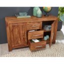 RAMANA tömör rózsafa komód - 118 cm