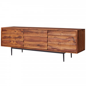 DEWAS modern rózsafa TV-szekrény - 147cm