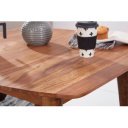 INDIGO tömör rózsafa étkezőasztal - 80/120cm