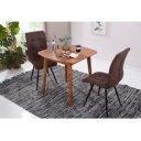 INDIGO tömör rózsafa étkezőasztal - 80/120cm