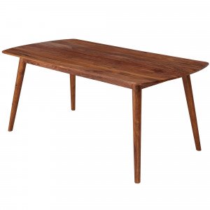 INDIGO tömör rózsafa étkezőasztal - 80/120cm