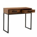 HARRIS tömör rózsafa konzolasztal - 90cm