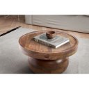 GLOBO design mangófa dohányzóasztal