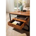 BONDO tömör rózsafa dohányzóasztal - 60cm