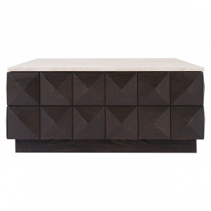 CLAREMONT exkluzív dohányzóasztal - 90cm