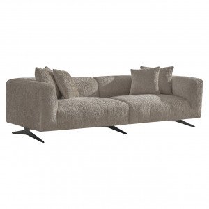 HOXTON design kanapé - 256cm - beige RICHMOND