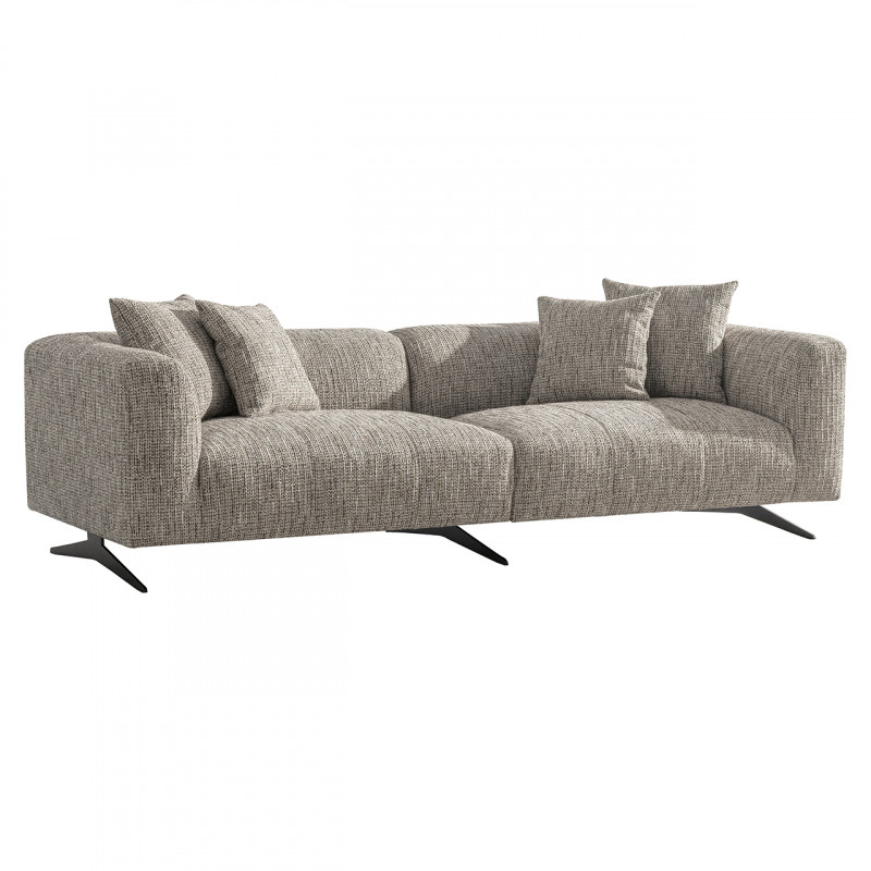 HOXTON-II design kanapé - 256cm - beige
