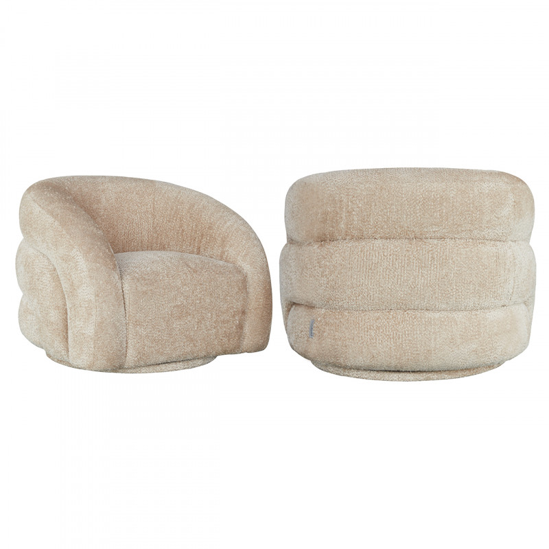 PELLAN exkluzív forgófotel - beige