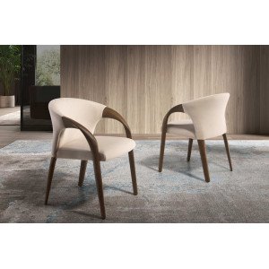 SODETO prémium étkezőszék - beige szövet Angel Cerdá