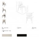 MONTORO prémium étkezőszék