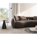 LARNA modern kanapé - taupe/szürke - 260cm