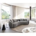 LARNA modern kanapé - taupe/szürke - 260cm