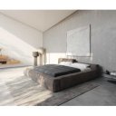 CORVUS prémium  ágykeret -180cm - taupe/szürke