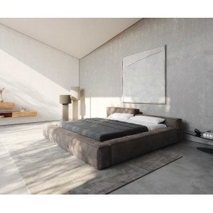 CORVUS prémium  ágykeret -180cm - taupe/szürke