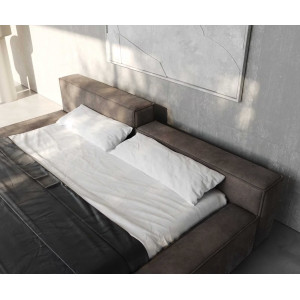 CORVUS prémium  ágykeret -180cm - taupe/szürke