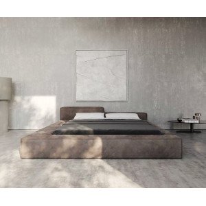 CORVUS prémium  ágykeret -180cm - taupe/szürke