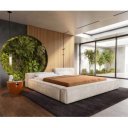 CORVUS prémium  ágykeret -180cm - beige kordbársony