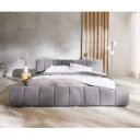 ROWLING prémium  ágykeret -180cm - beige/szürke bouclé