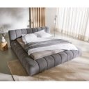 ROWLING prémium  ágykeret -180cm - beige/szürke bouclé