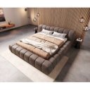 ROWLING prémium  ágykeret -180cm - taupe/szürke