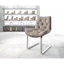 TAIMI-II prémium étkezőszék - taupe/szürke