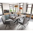 LENDON-II prémium étkezőszék - szürke