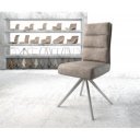 PELEA prémium étkezőszék - taupe/szürke