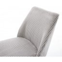 MARVEL prémium étkezőszék - fehér/szürke