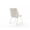 MARVEL prémium étkezőszék - fehér/szürke