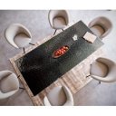 AMBROSIA prémium üveg bővíthető étkezőasztal - 180-220cm