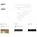 IGLESIAS prémium TV-szekrény - 200cm