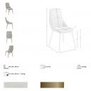 MASSIEL prémium étkezőszék