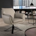 GALLEGO design bőr fotel