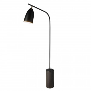 BARRANTES design állólámpa - 147cm - fekete