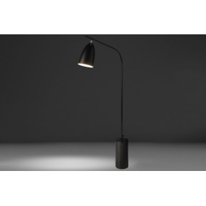 BARRANTES design állólámpa - 147cm - fekete Állólámpák