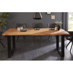 IRON CRAFT tömör rózsafa étkezőasztal - 120/140/160/200 cm Étkezőasztalok
