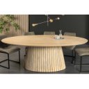 DECORAND modern mangófa étkezőasztal - 220cm