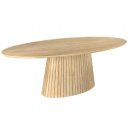 DECORAND modern mangófa étkezőasztal - 220cm