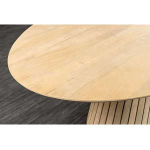 DECORAND modern mangófa étkezőasztal - 220cm