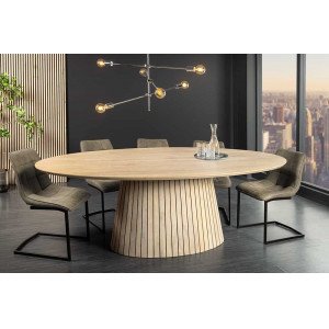 DECORAND modern mangófa étkezőasztal - 220cm Étkezőasztalok