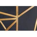 DIAMOND-II modern mangófa konzolasztal - 120cm