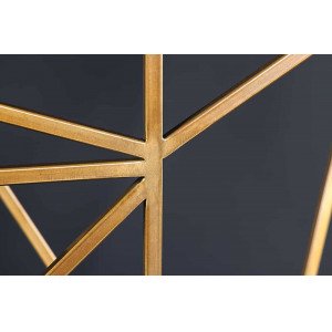 DIAMOND-II modern mangófa konzolasztal - 120cm