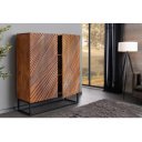 LINE ART modern mangófa szekrény - 120cm