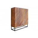 LINE ART modern mangófa szekrény - 120cm