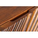 LINE ART modern mangófa szekrény - 120cm