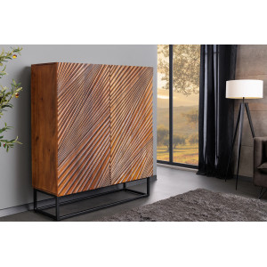 LINE ART modern mangófa szekrény - 120cm INVICTA