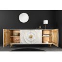 GOLDEN SUNSET komód -177cm - fehér