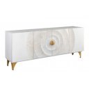 GOLDEN SUNSET komód -177cm - fehér