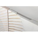 GOLDEN SUNSET komód -177cm - fehér